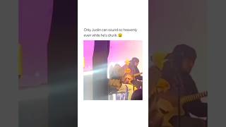 Only Justin can sound so heavenly even while hes drunk [upl. by Nwahsram]