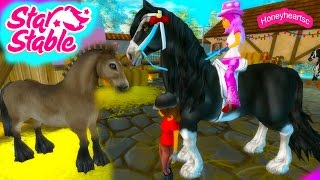 Star Stable Horses Game with Honeyheartsc Part 3 Video Series  Race [upl. by Keeryt]