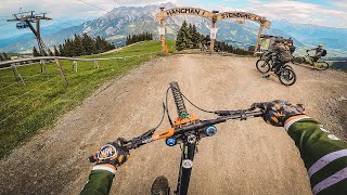 DOWNHILL MTB at Bikepark Leogang [upl. by Livingstone502]