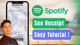 How to See Spotify Receipt [upl. by Yahsel]