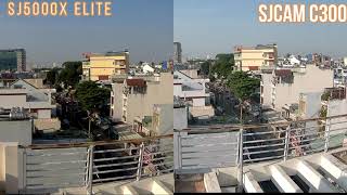 Sjcam SJ5000x Elite VS Sjcam C300 Video comparison [upl. by Tabatha616]