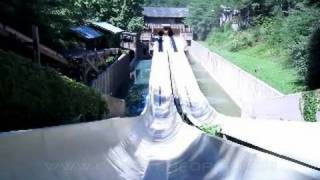 Mountain Slidewinder Front Seat onride widescreen POV Dollywood [upl. by Estas244]