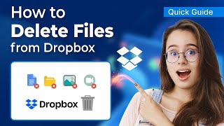 📚 How to Delete Files in Dropbox  Streamlining Your File Management [upl. by Cordi]