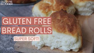 GLUTEN FREE BREAD ROLLS  Easy Recipe [upl. by Evanne]