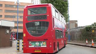 Buses at Harrow Bus Station 03 06 2020 [upl. by Lipps]