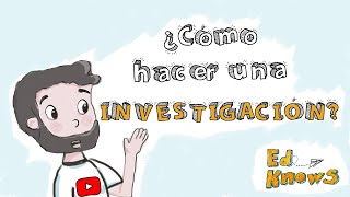 Pasos para hacer una investigación [upl. by Berfield]