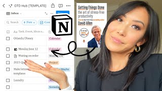 Getting Things Done in Notion  GTD Method Planning System Notion Tutorial [upl. by Namzed]