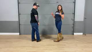 Copperhead Road Line Dance Tutorial [upl. by Milde79]