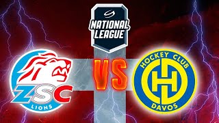 ZSC LIONS VS HC DAVOS  ŠVEICES AUGSTĀKĀ LĪGA  REGULĀRĀS SEZONAS 11 SPĒLE [upl. by Layman]