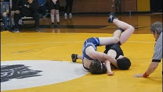 Boys Pinning girls in competitive wrestling 2  High school amp Middle school [upl. by Aik]