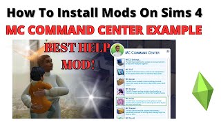 How To Install Mc Command Center For Sims 4  2023 [upl. by Neirod]