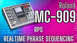 MC909 Tutorial Master RPS Realtime Phrase Sequencing for Live Performances [upl. by Benzel699]