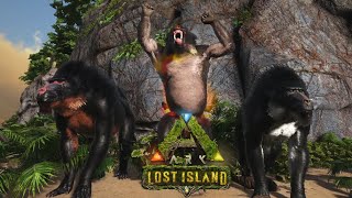 5【ARKLI】LI新生物ディノピテクス猿テイム＆ステータス厳選！【PC版公式PVE：ARK Survival Evolved】 [upl. by Sset830]