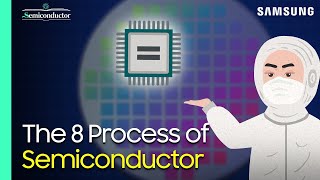 ‘Semiconductor Manufacturing Process’ Explained  All About Semiconductor by Samsung Semiconductor [upl. by Auhsej]