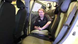 How to put the back seat down in the Chevrolet Spark  Stasek Chevrolet [upl. by Tonnie714]