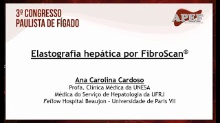 Elastografia hepática por FibroScan [upl. by Ahsaela]