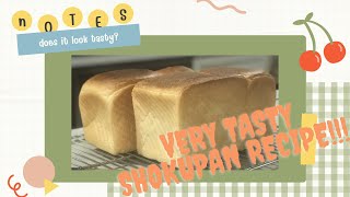 Shokupan recipe 🍞 [upl. by Rolyt]