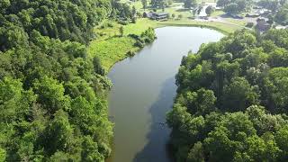 Fishing WV Cedar Lakes Flyover [upl. by Lunna8]