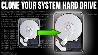 Clone Your OS Hard Drive to Use with a Larger Drive or Different Computer using Clonezilla [upl. by Cutty]