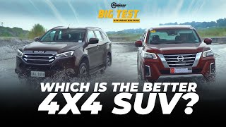 4x4 SUV Battle  Isuzu MUX vs Nissan Terra  Top Gear Philippines Big Test [upl. by Jereme]