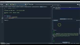 Debugging step by step with Spyder 4 and Python [upl. by Aeret]