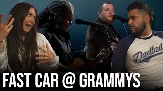 Reacting to Tracy Chapman amp Luke Combs Fast Car Performance at the Grammys [upl. by Noivad]