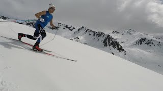 David Norris has Extreme Skill on CrossCountry Skis [upl. by Tawsha]