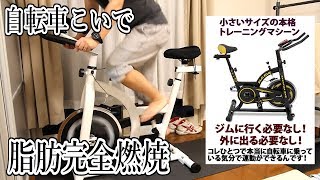 マグネット式のエアロバイクより、絶対スピンバイクがオススメ [upl. by Hayikaz]