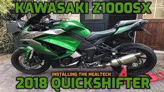 Kawasaki Z1000SX 2018 QUICKSHIFTER  Healtech IQSE V2 easy FASTer AND LOUD [upl. by Cull387]