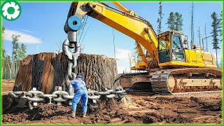 Most Extreme Dangerous Fastest Big Chainsaw Cutting Tree Machines  Best of Week [upl. by Aniuqaoj945]