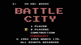 Battle City NES MULTIPLAYER 60 FPS [upl. by Shermie305]