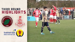 Dundee North End 01 Airdrieonians  Third Round  Scottish Gas Mens Scottish Cup [upl. by Edylc415]