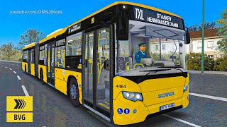 Scania Citywide LF 18m  BVG Berlin  OMSI 2 The Bus Simulator [upl. by Isidora401]