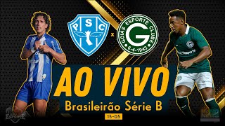 Paysandu x Goiás  AO VIVO  Brasileiro Série B [upl. by Snowber111]