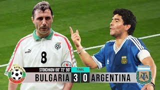 The Day Hristo Stoichkov DESTROYED Argentina [upl. by Gomez]