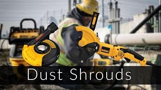 DeWalt Cut Off Tool Dust Shrouds [upl. by Yrbua3]