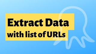 Web scraping with a list of URLs [upl. by Flanagan]