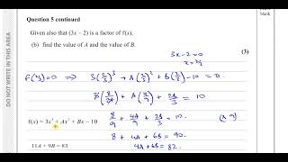 Factor Theorem  Polynomial Functions [upl. by Llerahc411]