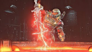 DOOM ETERNAL  Doomguy Wields Crucible Sword 4K 60FPS [upl. by Aiynot]