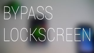 How to bypass any Android Lockscreen Solution [upl. by Ettezzus]