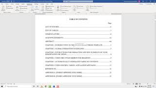 Thesis and Dissertation Formatting Tutorial 1 An Overview of the Preliminary Pages [upl. by Ojela47]