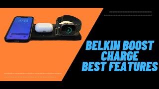 Belkin MagSafe 3 in 1 Wireless Charger Unboxing New StandBy Mode [upl. by Nnayelsel]