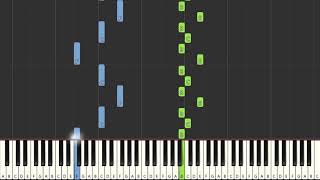 Goodbye  Hachiko Piano Tutorial Synthesia [upl. by Atnuahs]