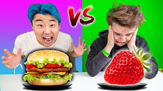 HEALTHY VS JUNK FOOD CHALLENGE [upl. by Nivart]