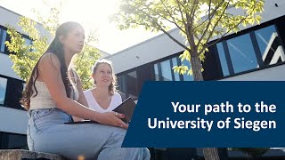 Your path to the University of Siegen [upl. by Ron]