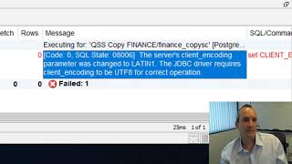 Training SQL  DBVisualizer Client Encoding for non UTF8 characters [upl. by Nonnahc]
