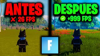 La MEJOR OPTIMIZACION Para FORTNITE C5S1 ✅ AUMENTA TUS FPS [upl. by Furiya]