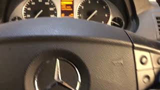 Mercedes B class w245 2006 service reset [upl. by Risser170]