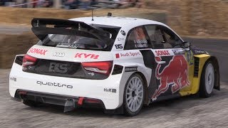 600HP Audi S1 EKS RX Quattro Rallycross Car  Mattias Ekström at Rally Legend 2019 [upl. by Jung]