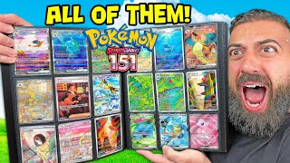 I Graded ALL My 151 Pokemon Cards [upl. by Otanutrof457]